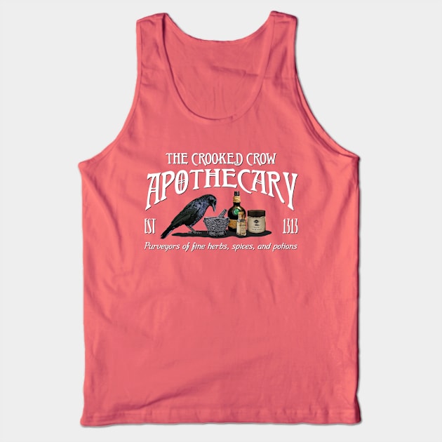 The Crooked Crow Apothecary Tank Top by DreamStatic